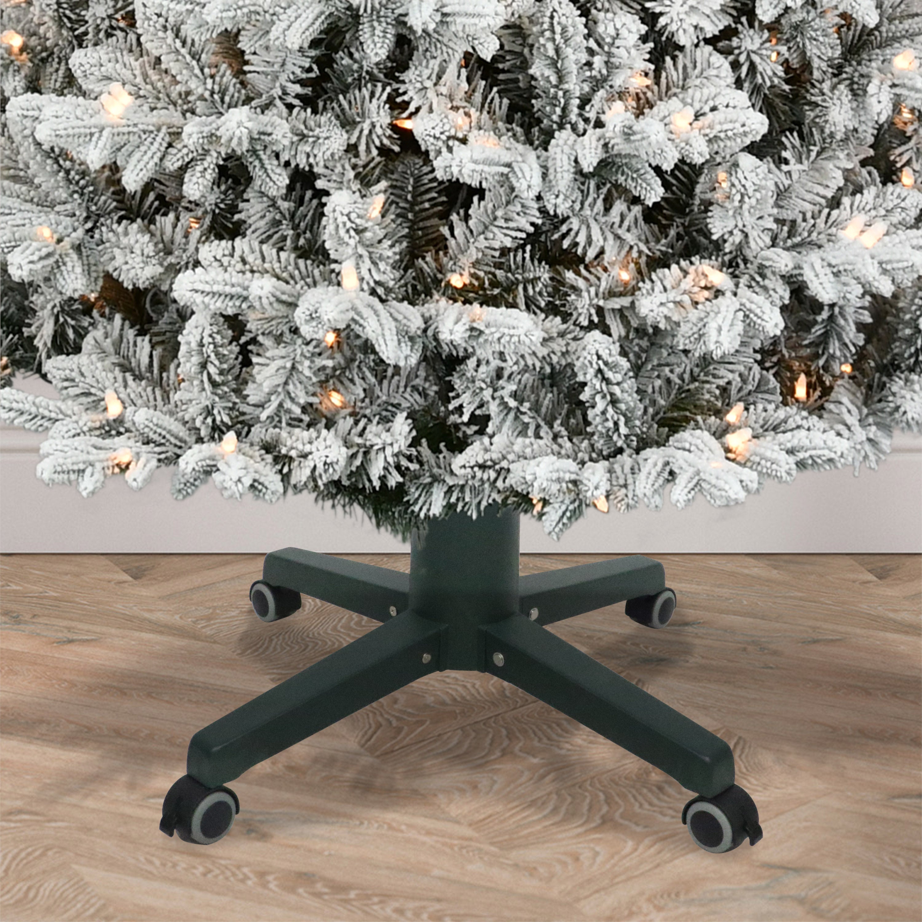 21" Lockable Tree Stand for up to 8' Trees Adjustable